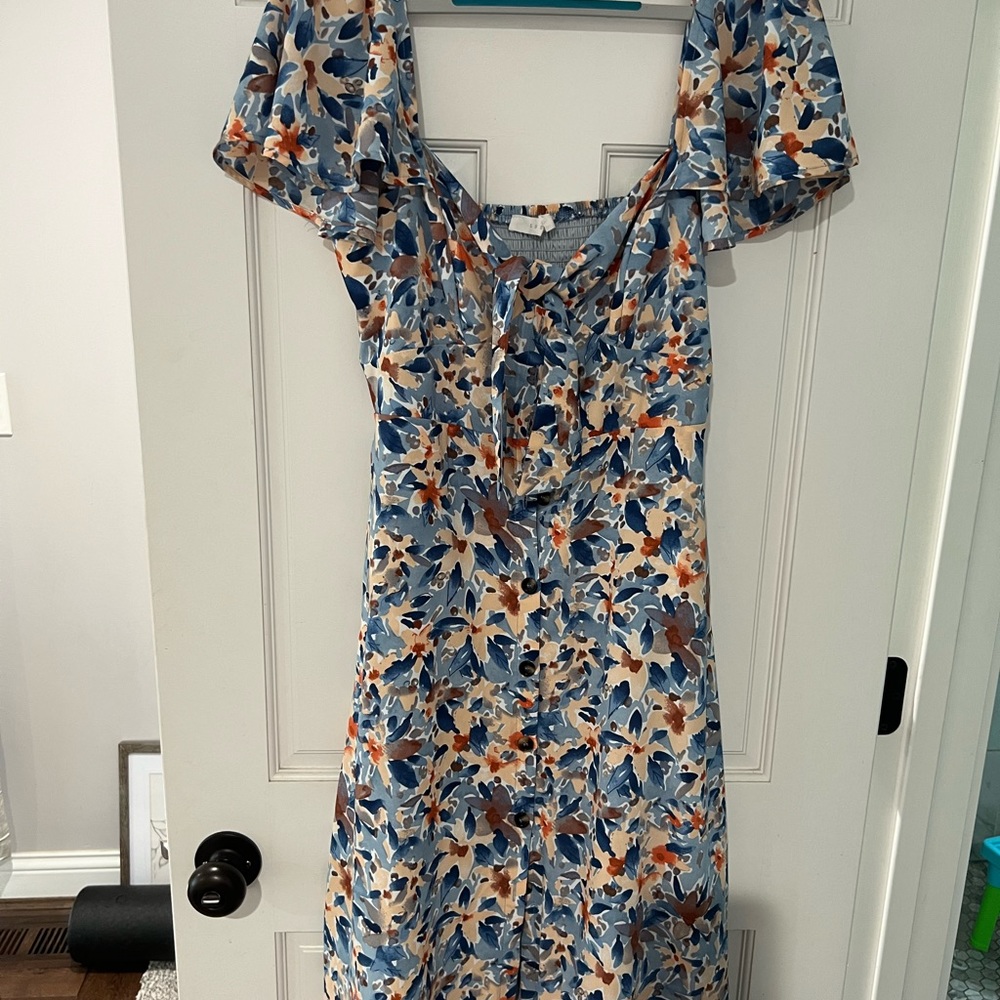 Tie front Summer dress